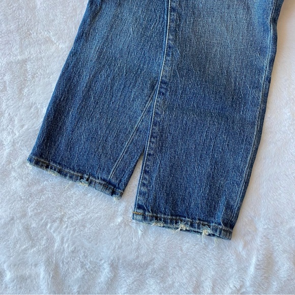 Madewell The High Rise Slim Crop Boy Jean Size 23 - Picture 8 of 8